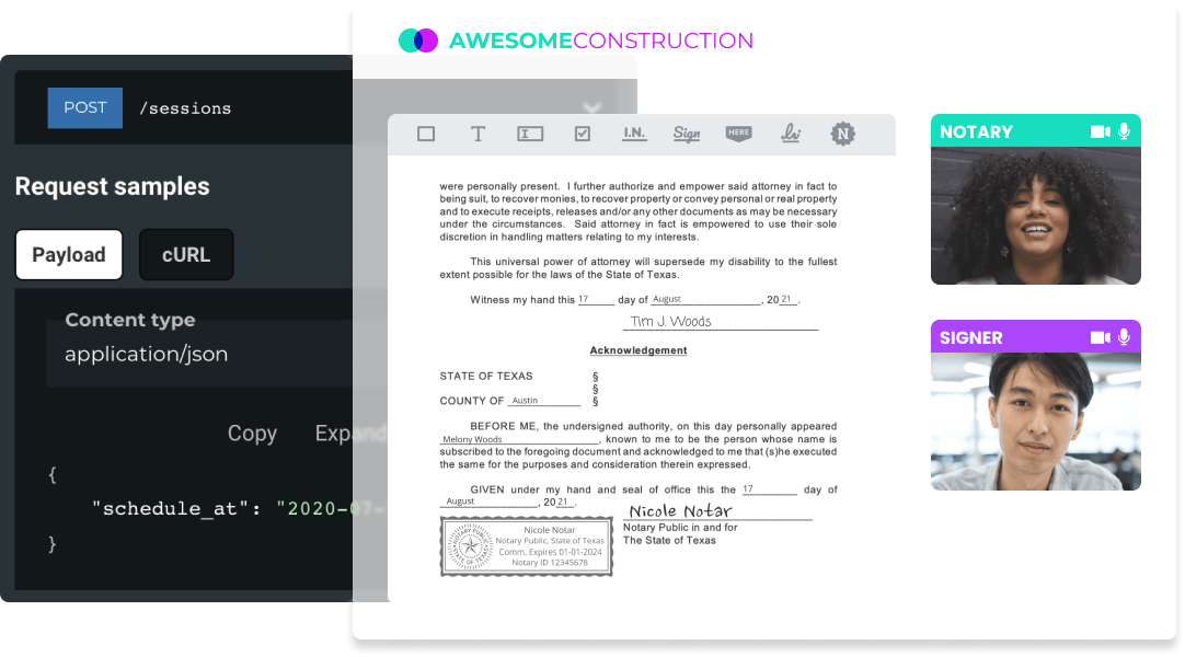 AWSCO Online Notarization