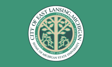 Flag of East Lansing MI