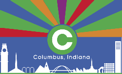 Flag of Columbus IN