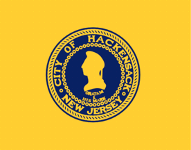 Flag of Hackensack NJ