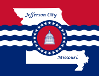 Flag of Jefferson City MO