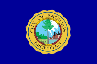 Flag of Saginaw MI