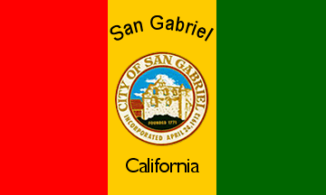 San Gabriel CA flag