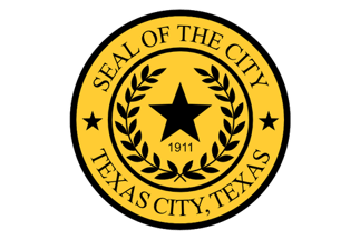 Flag of Texas City TX