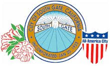 South Gate CA flag