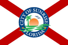 Sunrise FL flag