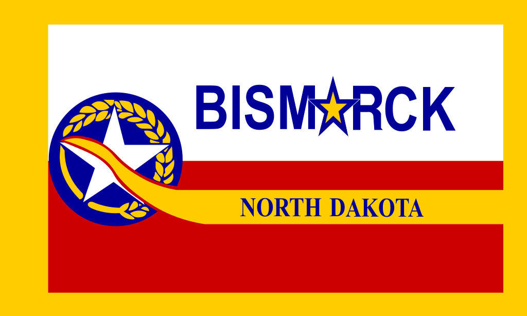 Flag of Bismarck ND