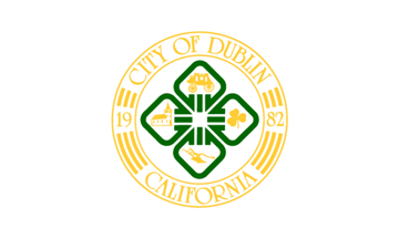 Flag of Dublin CA