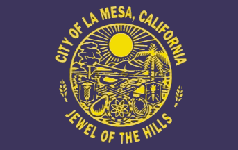 Flag of La Mesa CA