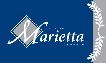 Flag of Marietta GA