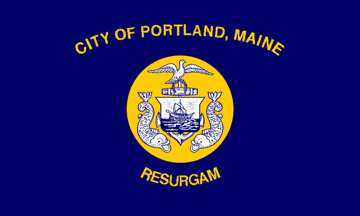 Flag of Portland ME