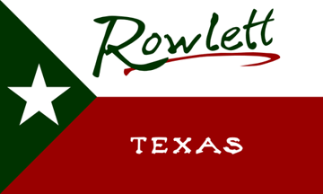 Flag of Rowlett TX