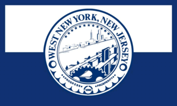 Flag of West New York NJ