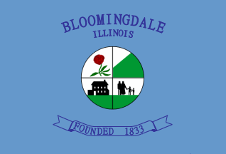 Flag of Bloomingdale IL