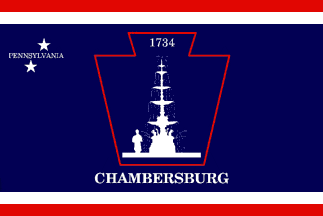Flag of Chambersburg PA