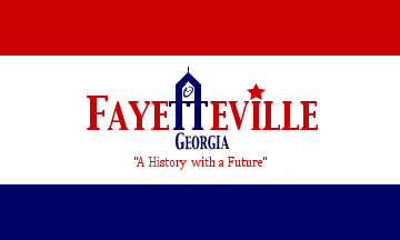 Flag of Fayetteville GA