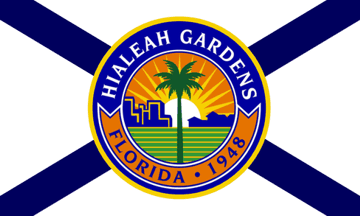 Flag of Hialeah Gardens FL
