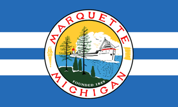 Flag of Marquette MI