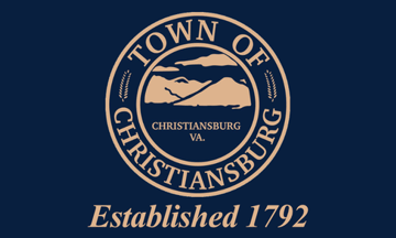 Flag of Christiansburg VA