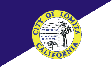 Flag of Lomita CA