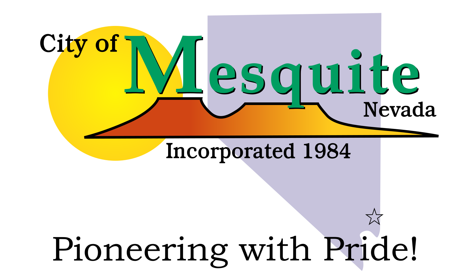 Flag of Mesquite NV