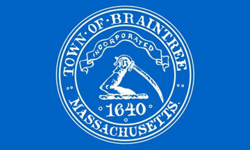 Flag of Braintree Town MA