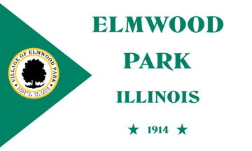 Flag of Elmwood Park IL