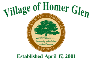 Flag of Homer Glen IL