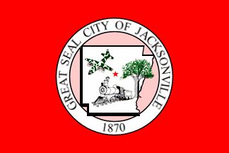 Flag of Jacksonville AR