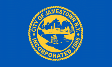 Flag of Jamestown NY