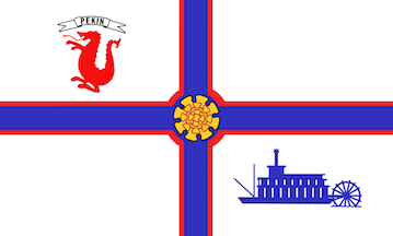 Flag of Pekin IL