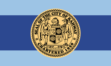 Flag of Rahway NJ