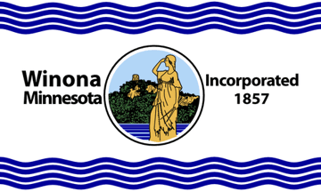 Flag of Winona MN