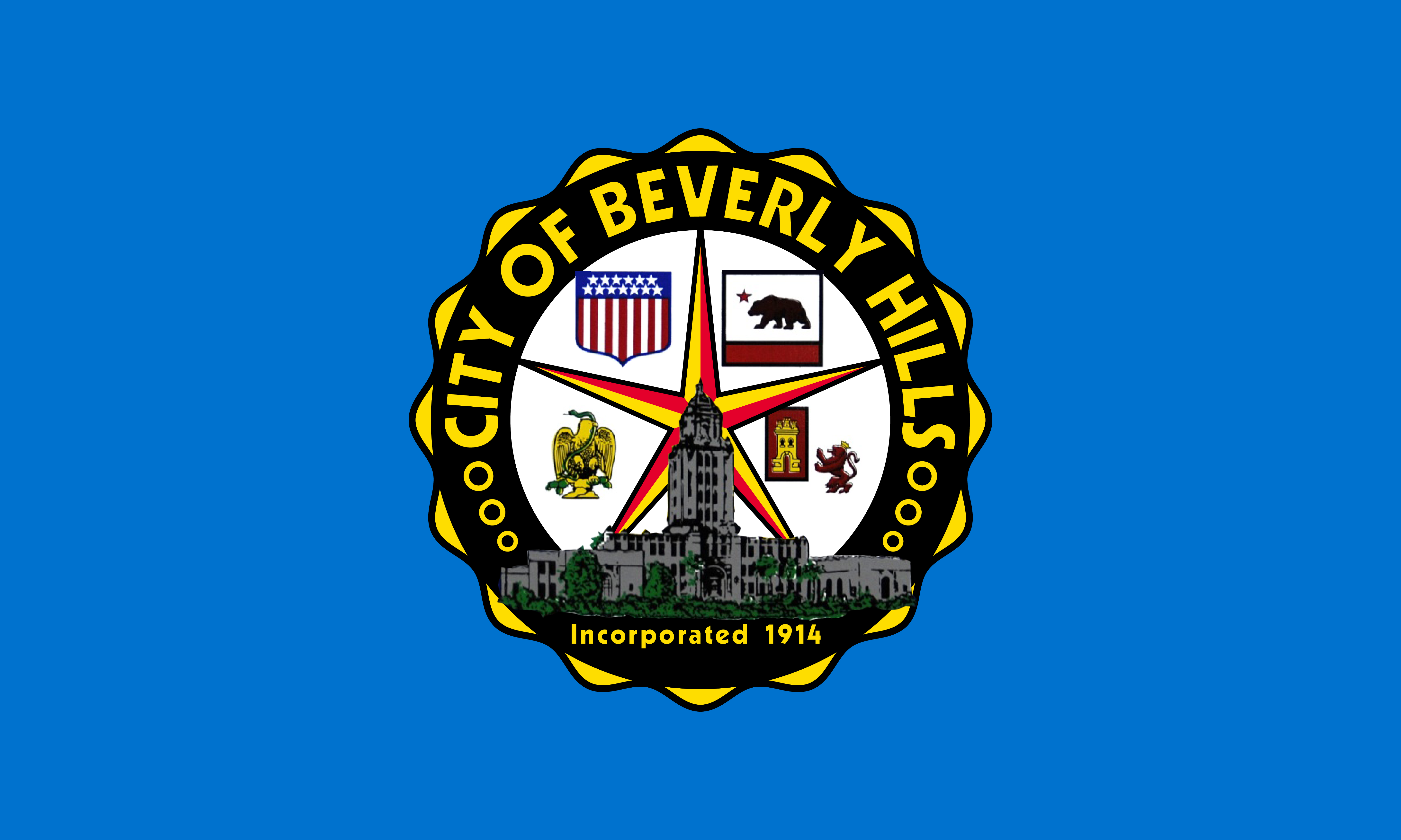 Flag of Beverly Hills