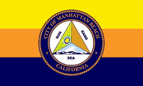Flag of Manhattan Beach CA