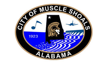 Flag of Muscle Shoals AL