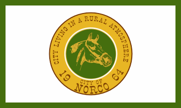 Flag of Norco CA