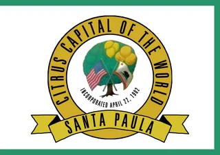 Flag of Santa Paula CA