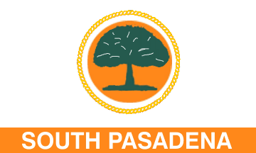Flag of South Pasadena CA