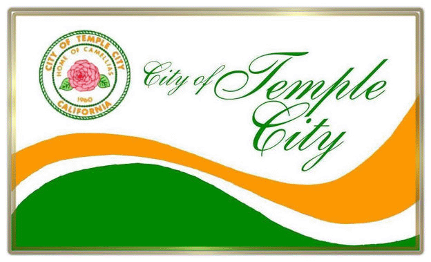 Flag of Temple City CA