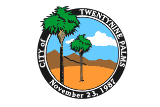 Flag of Twentynine Palms CA