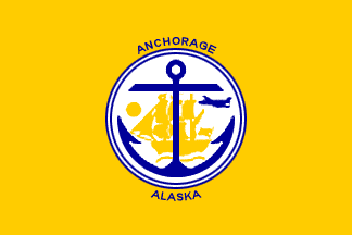 Flag of Anchor Point AK