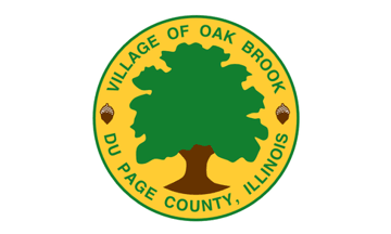 Flag of Oak Brook IL