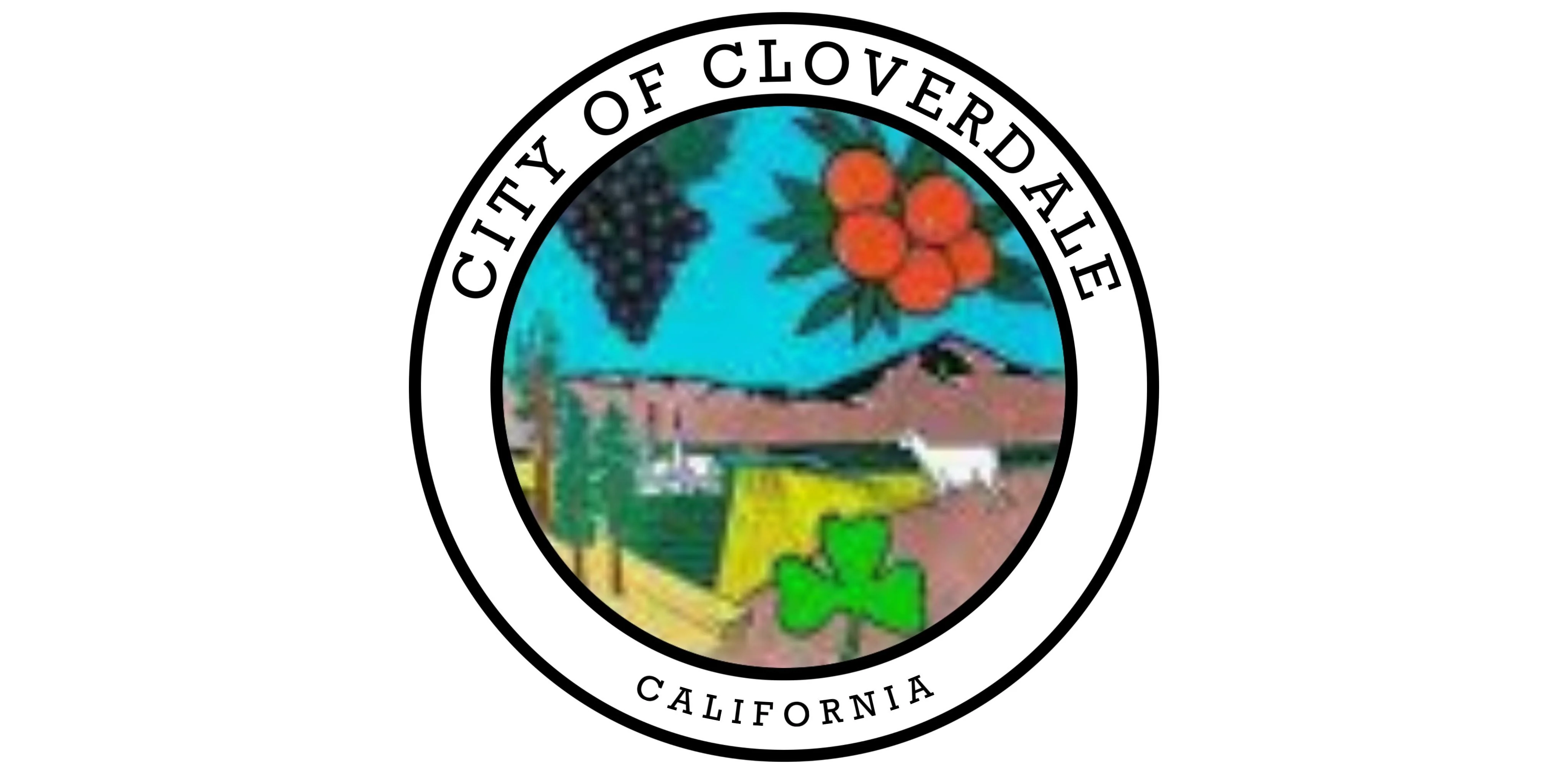 Flag of Cloverdale CA