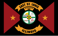 Flag of East St Louis IL