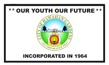 Flag of Hawaiian Gardens CA