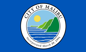 Flag of Malibu CA