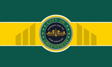Flag of Greenfield IN