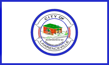 Flag of Lawrenceville GA