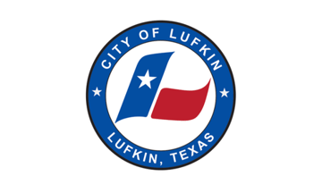 Flag of Lufkin city TX